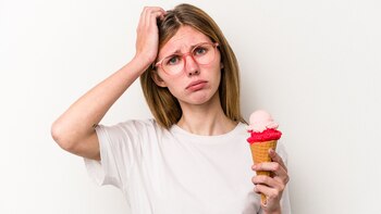 La congelación cerebral se produce