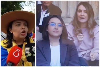 Las dudas en torno al registro partidario de la vocera principal han intensificado la controversia, en tanto ella argumenta que solamente representa las inquietudes de campesinos y pequeños propietarios afectados por recientes ajustes catastrales - crédito captura de pantalla Ultima Hora Col / X / @MadameSiimone /X