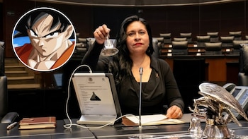 “Soy como Goku”: Senadora de Morena se viraliza tras compararse con personaje de Dragon Ball
