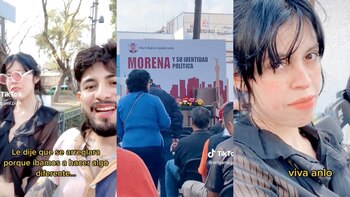 Joven invitó a su novia