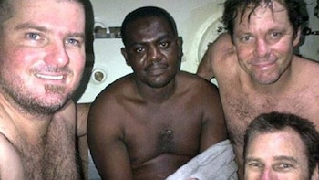 "Había tres tipos delante mío