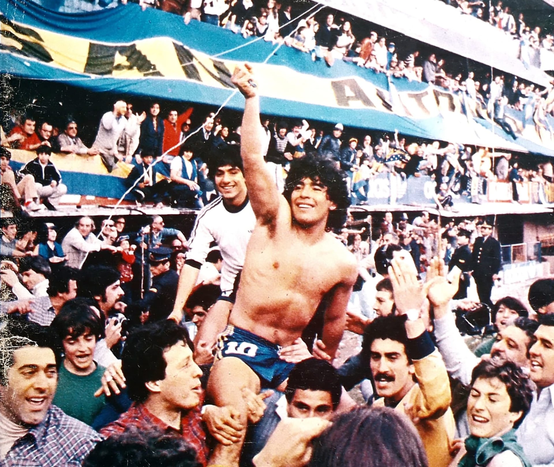 El sueño de los hinchas de Boca hecho realidad: ser campeones con Diego Maradona en el equipo