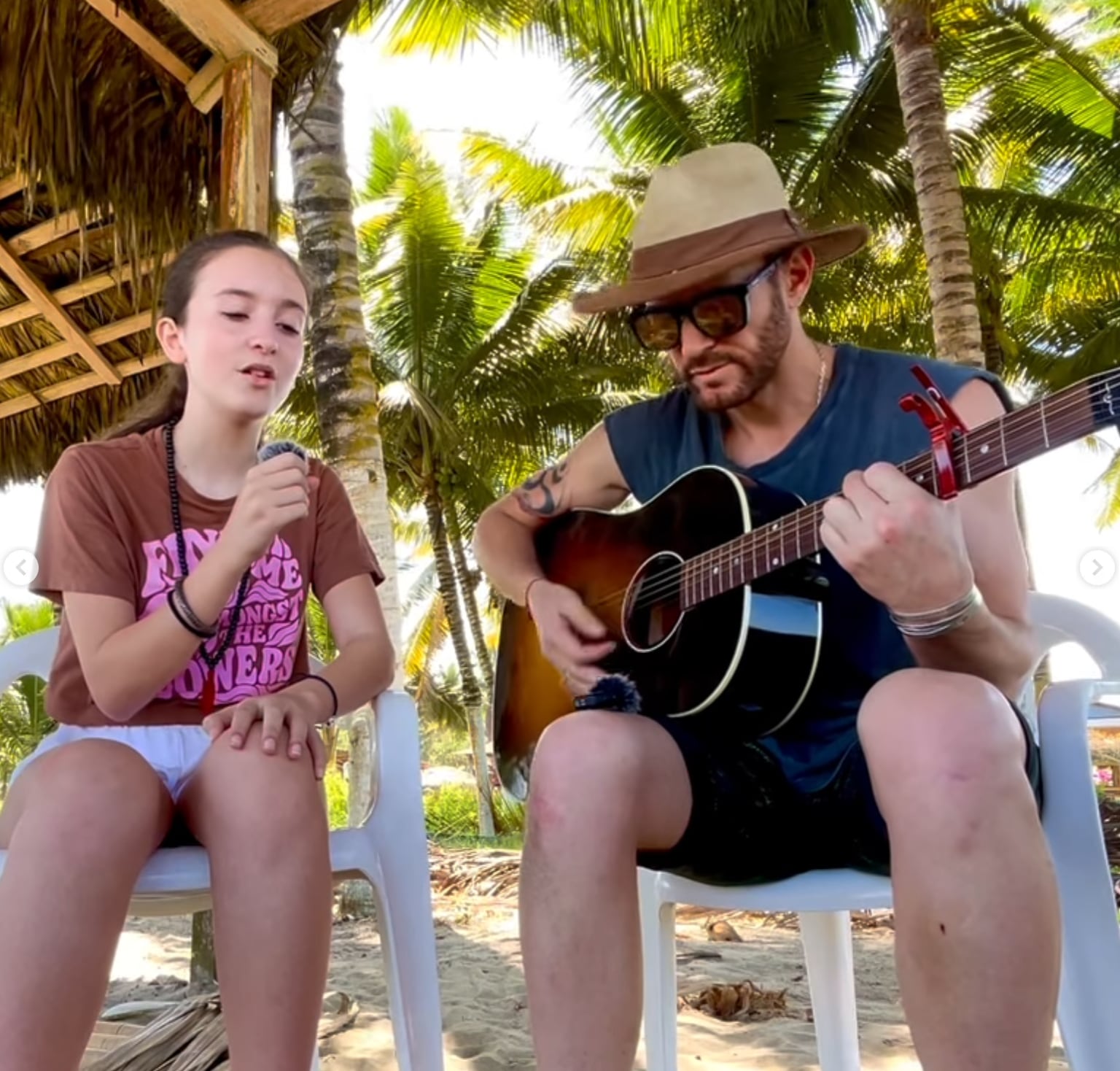 El cantante contó que busca estar presente en cada momento compartido con sus cuatro hijos (Instagram)
