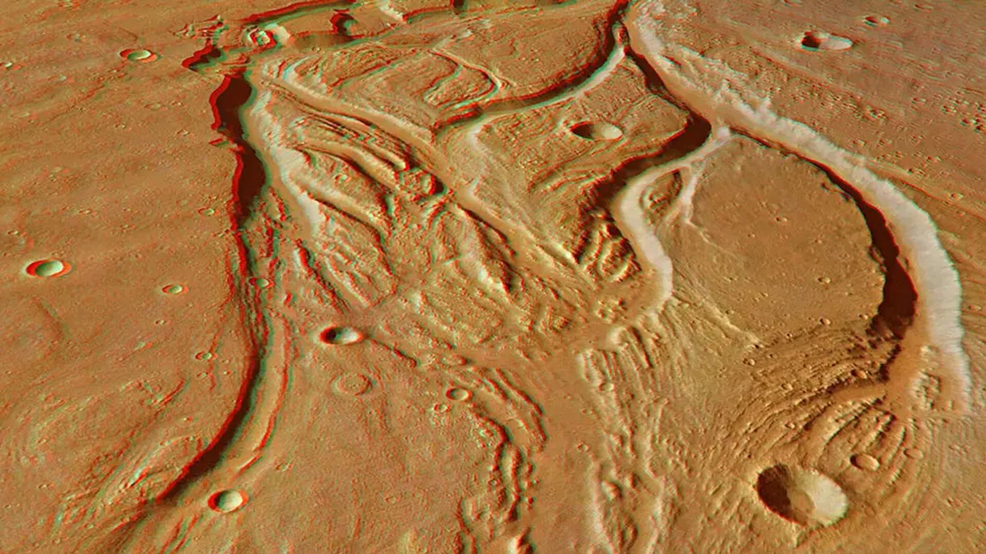 Los ríos podrían haberse distribuido por toda la superficie de Marte, según el nuevo estudio. (NASA)