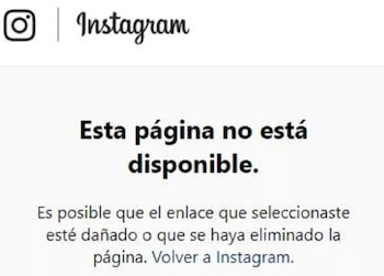 Perfil de Luisa Castro en Instagram