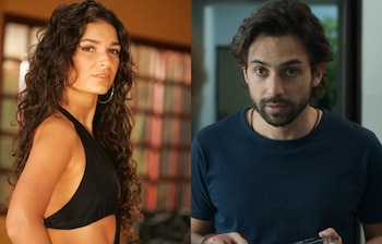 Sebastián Eslava y Patricia Vásquez