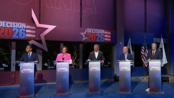 Ataques personales y foco en inmigración dominaron el debate por la gobernación de California