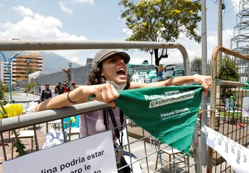 Una activista por el derecho