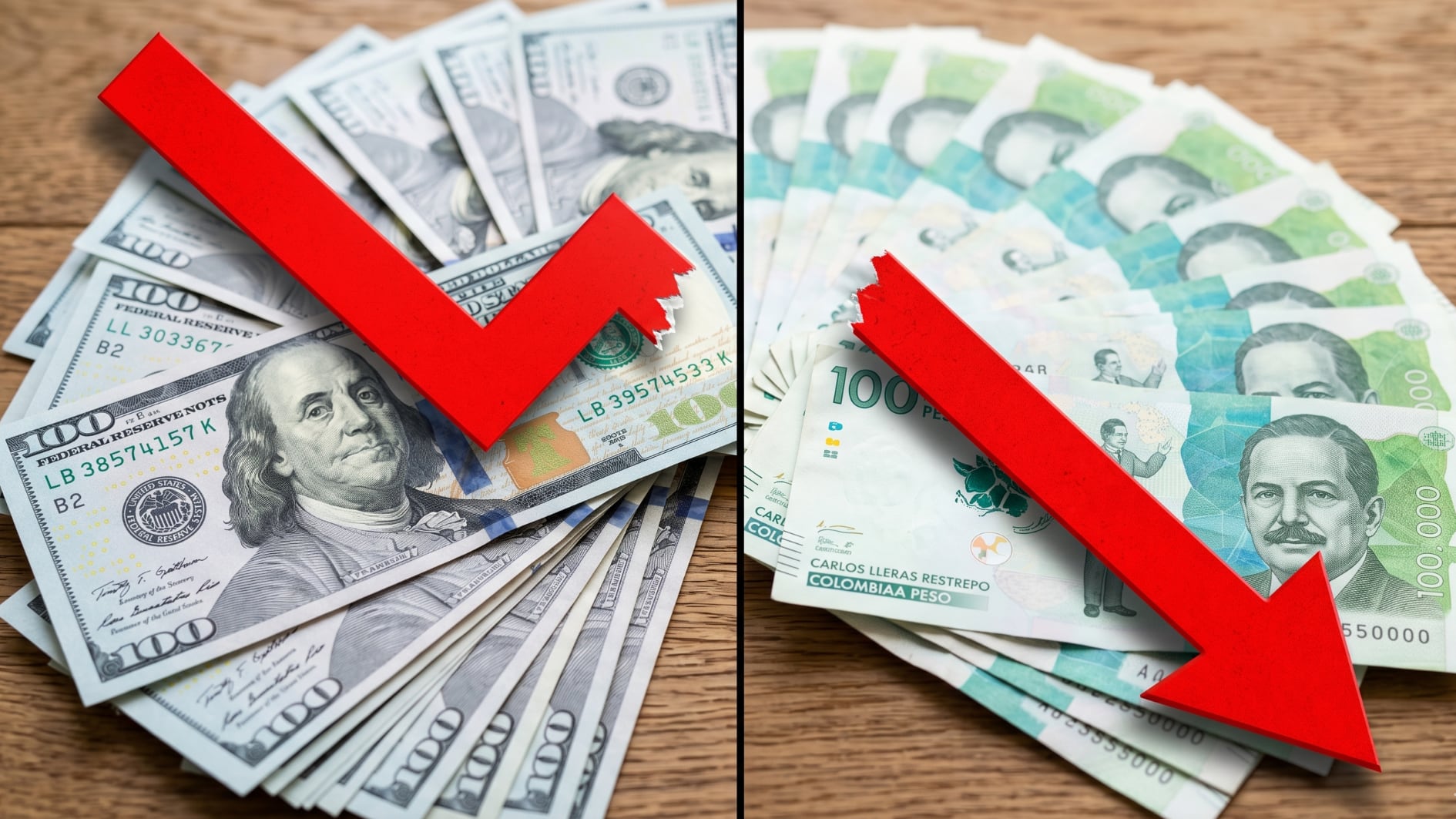 El dólar en Colombia se estabilizó en torno a los $3.579 durante la jornada del 15 de abril, tras varias sesiones de caída- crédito VisualesIA