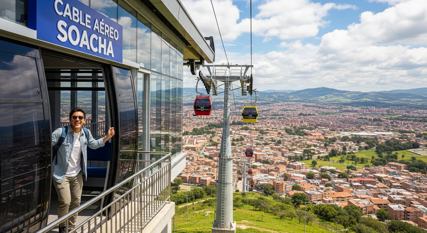 El trayecto de 3,8 kilómetros y tres estaciones reducirá los tiempos de viaje entre Cazucá y Ciudadela Sucre y Bogotá de 45 minutos a solo 16 minutos - crédito Imagen Ilustrativa Infobae