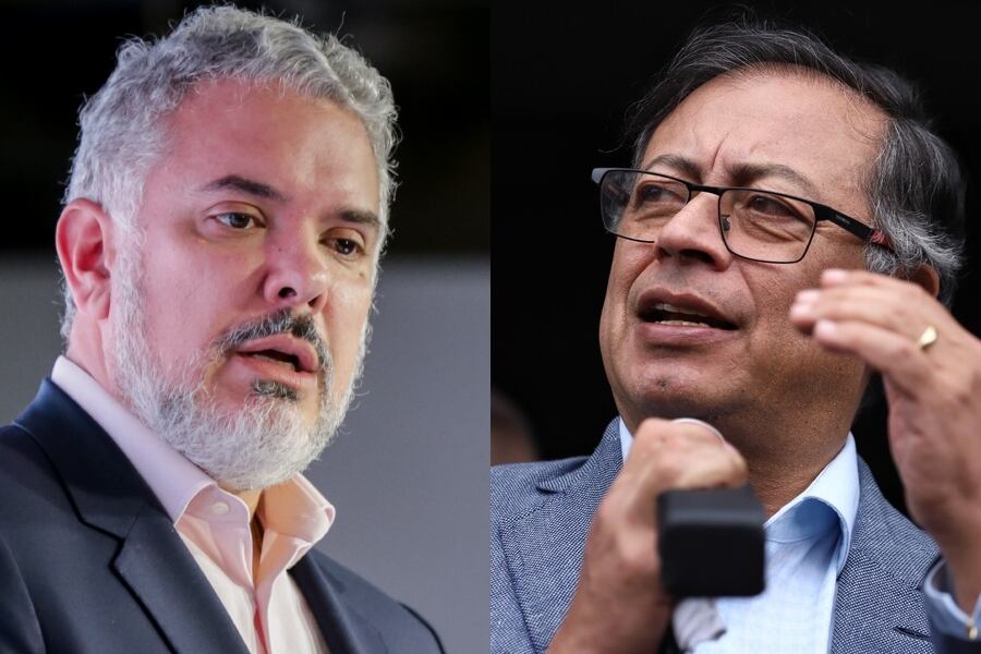 Gustavo Petro aseguró que el expresidente Iván Duque perjudicó al sistema de salud durante la pandemia - crédito Mariano Vimos/Lina Gasca/Colprensa