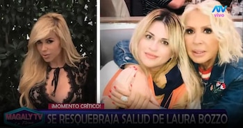 Magaly Medina recuerda los problemas económicos de Laura Bozzo tras cuestionar la información sobre su salud. Captura: Magaly TV La Firme.