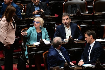 Cristian Ritondo y Silvana Giudici,