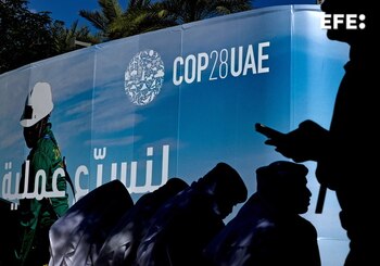 Imagen de la pancarta de