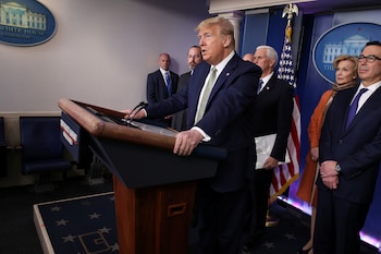 Donald Trump enviará una ayuda