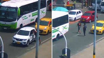 Dos delincuentes fueron capturados minutos