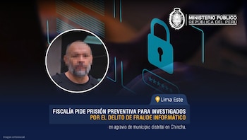Fiscalía de La Molina solicita 18 meses de prisión preventiva para nueve investigados por presunto fraude informático y banda criminal.