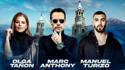 Concierto de Marc Anthony, Olga Tañón y Manuel Turizo en Arequipa: Horarios, precios y recomendaciones para ir a la serenata
