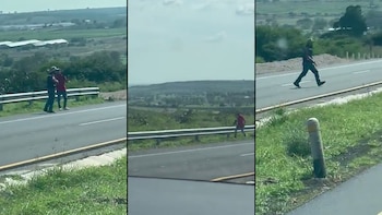 Las imágenes del asalto en