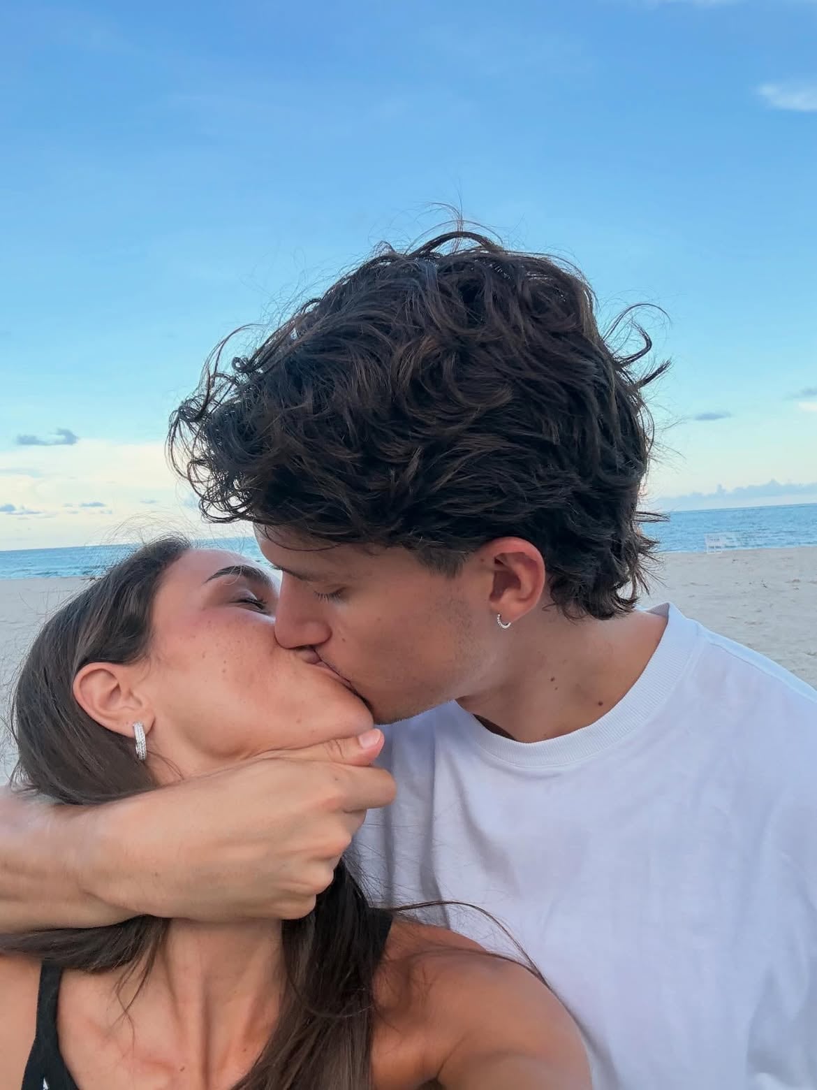 La pareja descansa en Miami (IG / @giuliaciancioo)