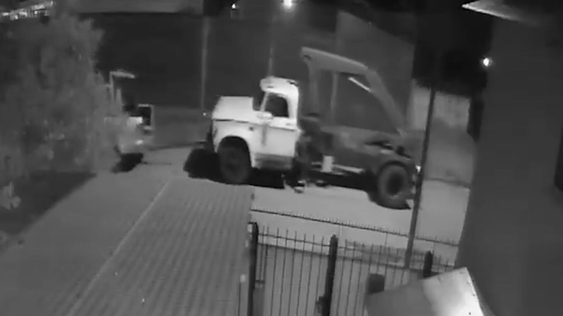 El camión robado no tenía motor (Captura)