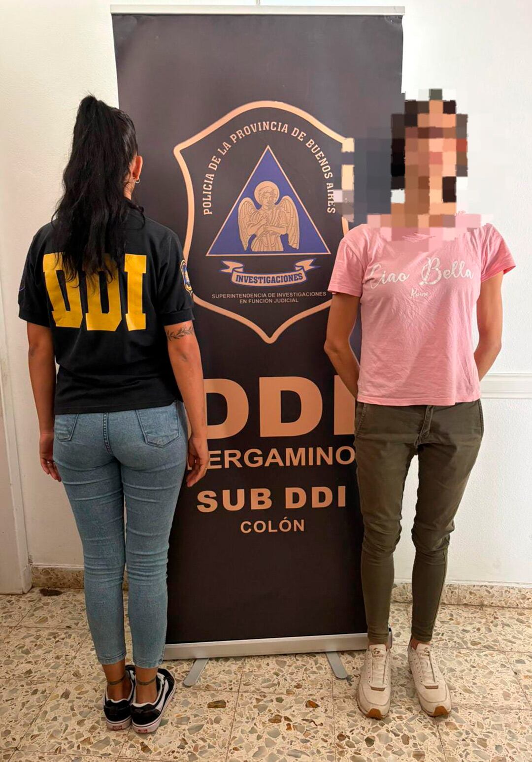 J.A., la sospechosa detenida en la localidad de Colón