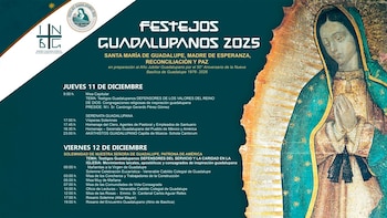 Calendario de actividades en la