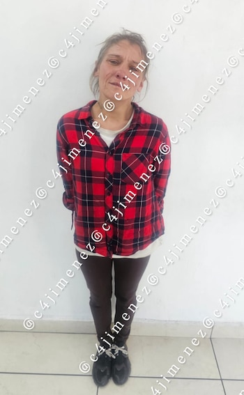 La detenida dijo tener 38