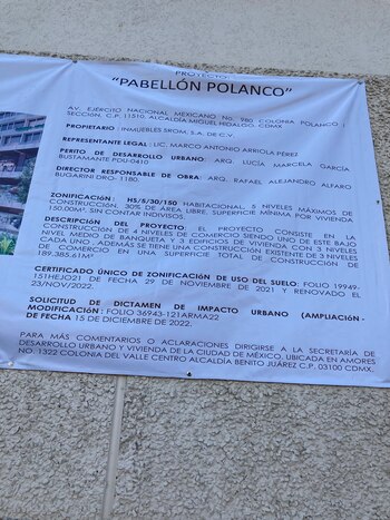 El proyecto contemplaba al menos