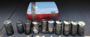 Cirios negros con droga al