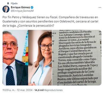 El director del Movimiento de