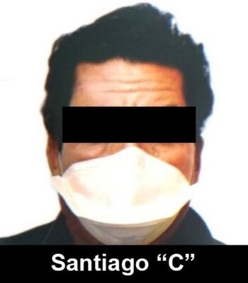 Santiago Sergio “C”, durante el