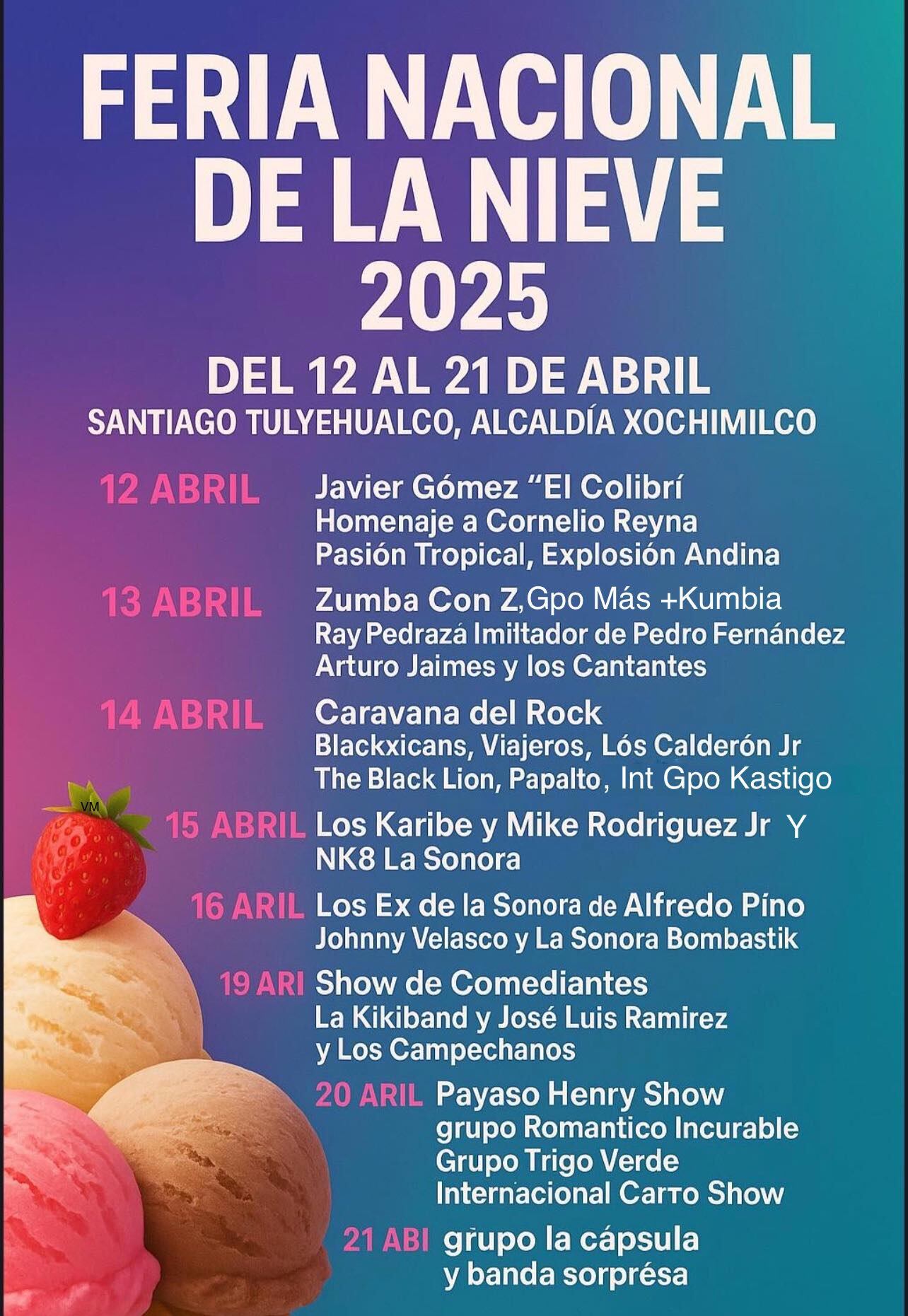 (FB/FeriadelaNieveOficial)