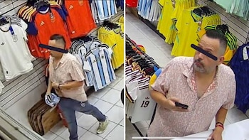 ¡Messi estaría decepcionado! Captan a hombre robando jersey de Argentina en Monterrey antes de la Final del Mundial 2026