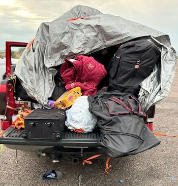 El operativo en la carretera