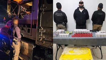 Aseguran más de 7 mil balas escondidas en camión de reconocida empresa de paquetería en Ciudad Juárez