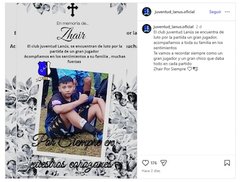 Zahir jugaba al fútbol en