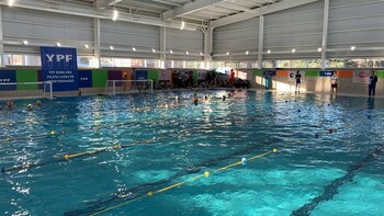 La pileta se encuentra en