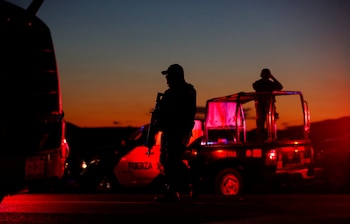 La carretera donde ocurrió la