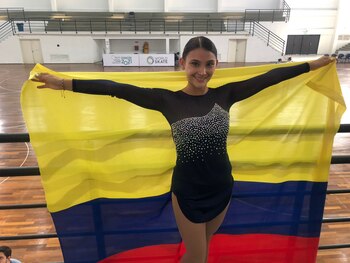 Carolina Báez, medalla de bronce