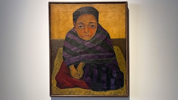 'Niña sentada con rebozo' (1929)
