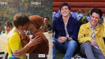 Censuran beso gay en la