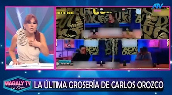 “Todavía te falta mucho por aprender, muchachito”: Magaly Medina arremete contra Carlos Orozco. Captura: Magaly TV La Firme.