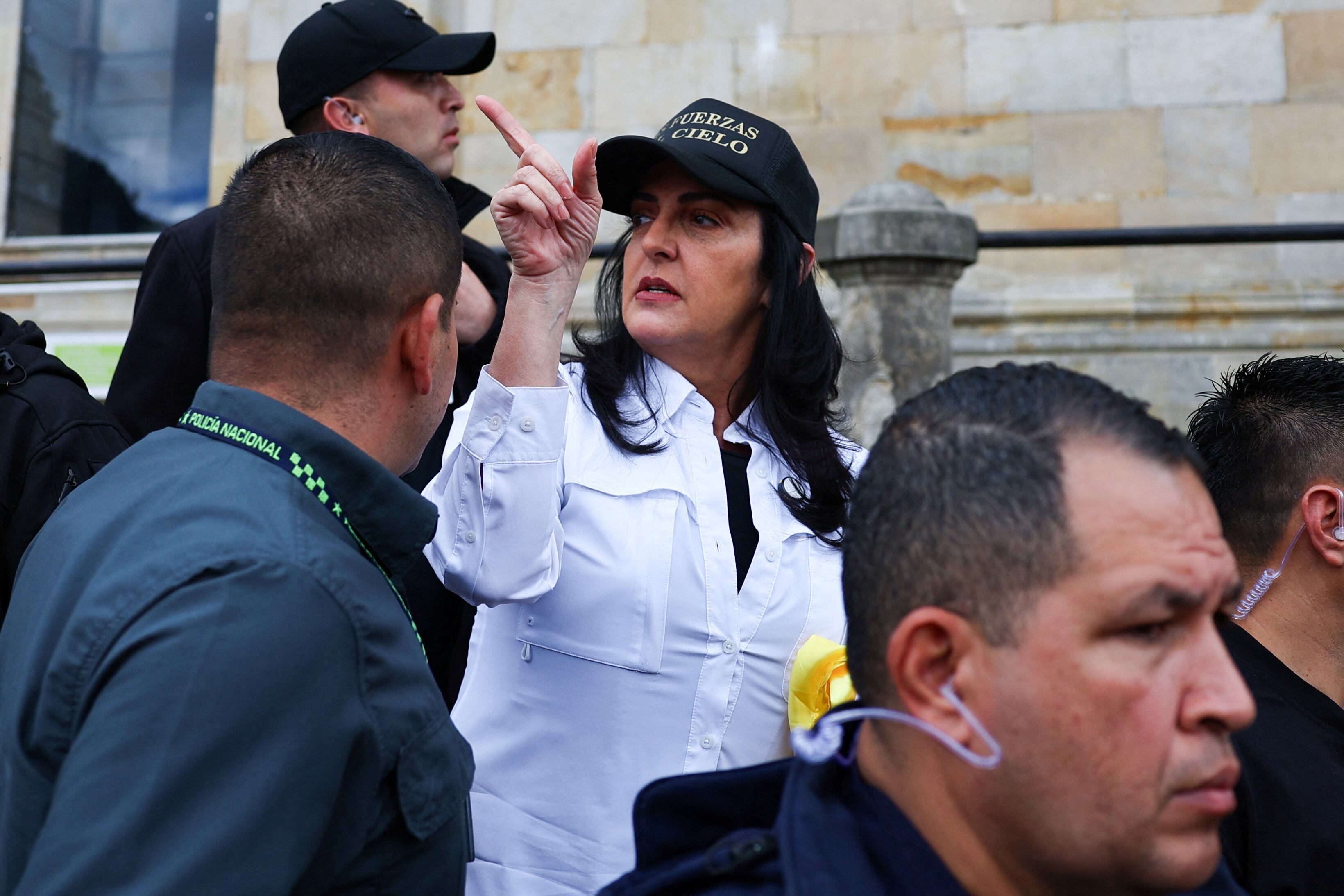 La senadora María Fernanda Cabal también participó de la