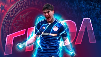 Hormiga González se estrena en Europa y marca su primer gol con el Olympiacos