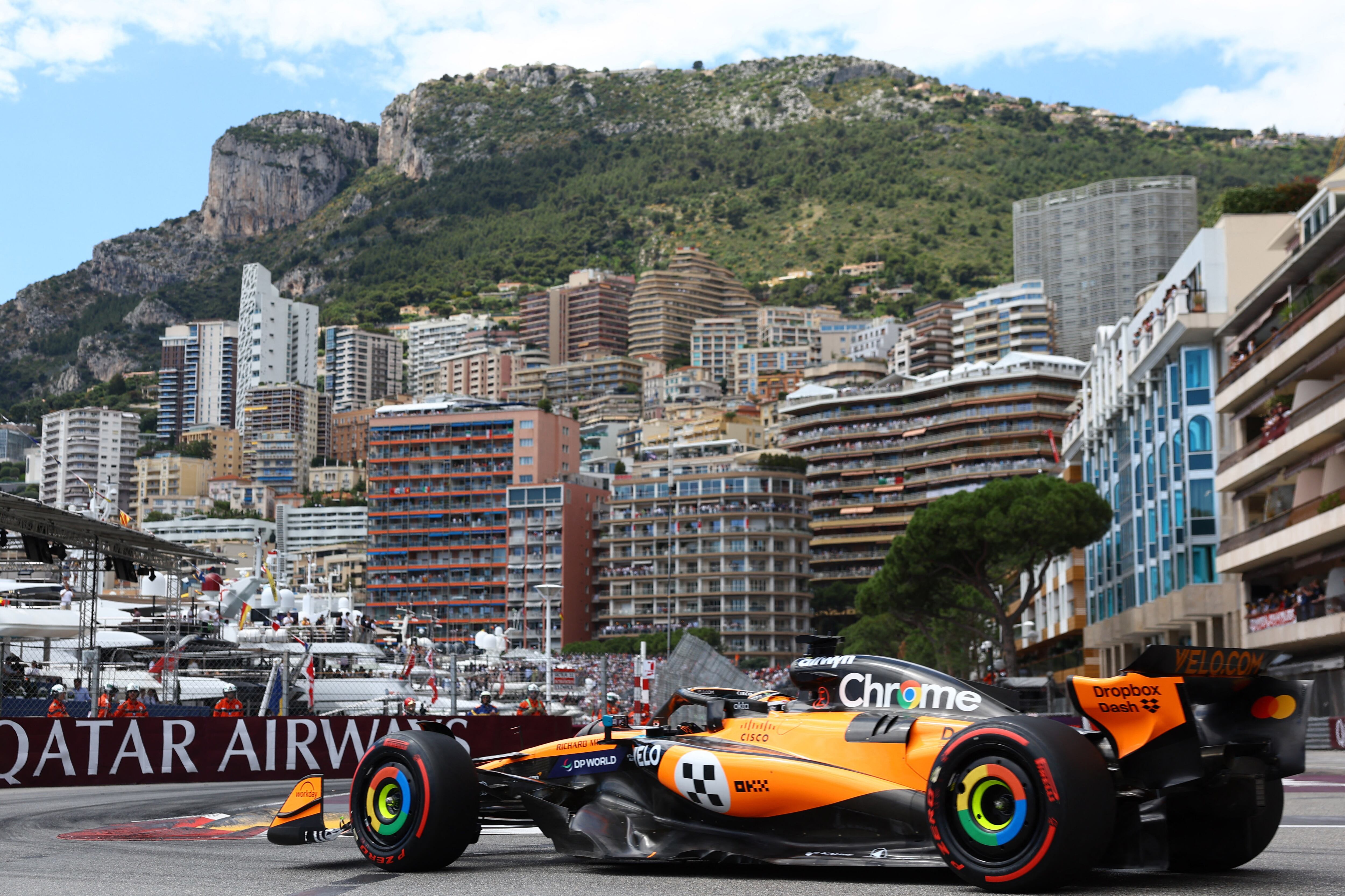 El diseño especial del livery de McLaren para el GP de Mónaco (REUTERS/Piroschka Van De Wouw)