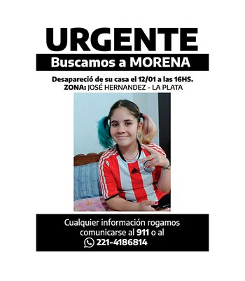Morena salió de su casa