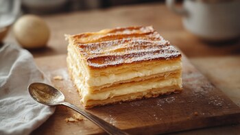 ¿Cómo hacer un pastel milhojas