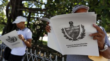 La nueva Constitución creó al figura de Presidente de la República (Irene Pérez/Courtesy Cubadebate/Handouters) (EFE)