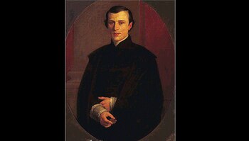 Pintura de Bartolomé Herrera, de